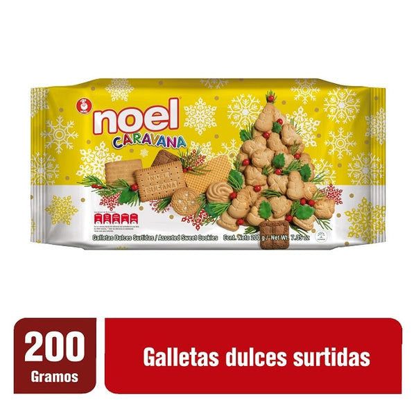 Galletas Caravana Noel X 200 Gramos Maxitenjo