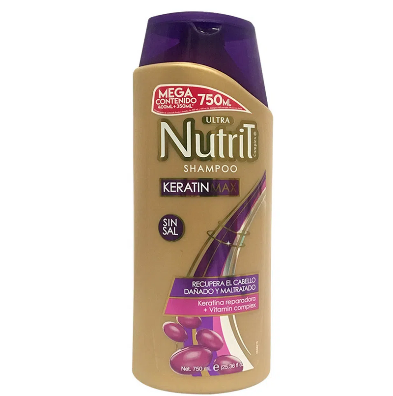 Shampoo Nutrit Keratin Max X 750 Ml