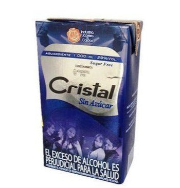Aguardiente Cristal sin Azúcar Caja X 1000 Ml