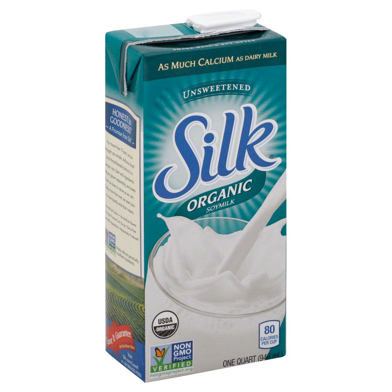 Bebida Silk Soya Orgánica sin Azúcar X 946 Ml