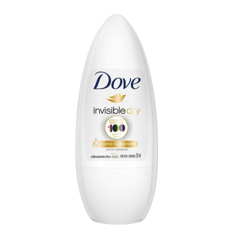 Desodorante Roll On Dove Invisible Dry X 50 Ml