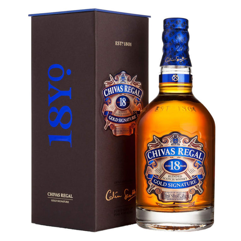 Whisky Chivas Regal 18 Años X 750 Ml