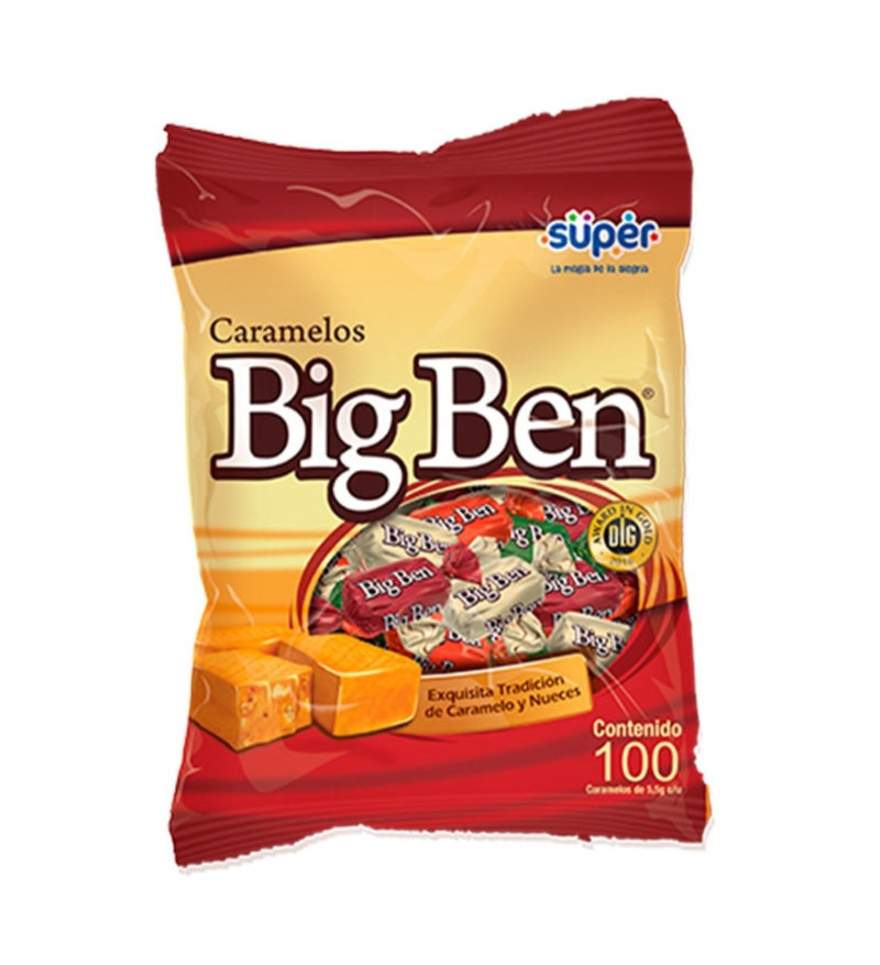 Caramelos Big Ben X 100 Unidades