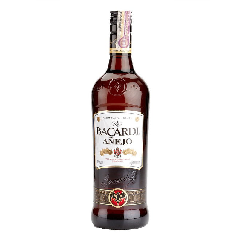 Ron Viejo Bacardi Añejo X 750 Ml