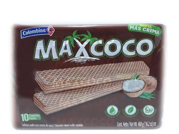 Galleta Max Coco Paquete x 10 Unidades de 46 Gramos C/u