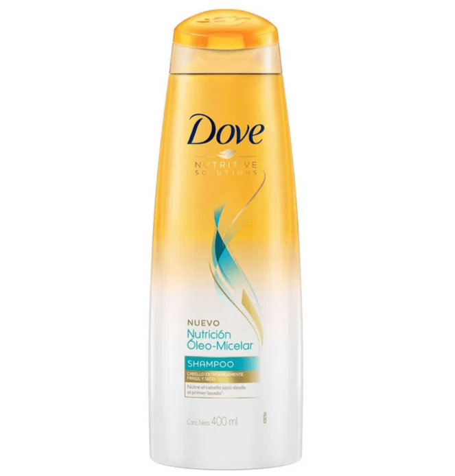 Shampoo Nutrición Óleo-Micelar Dove X 400 Ml