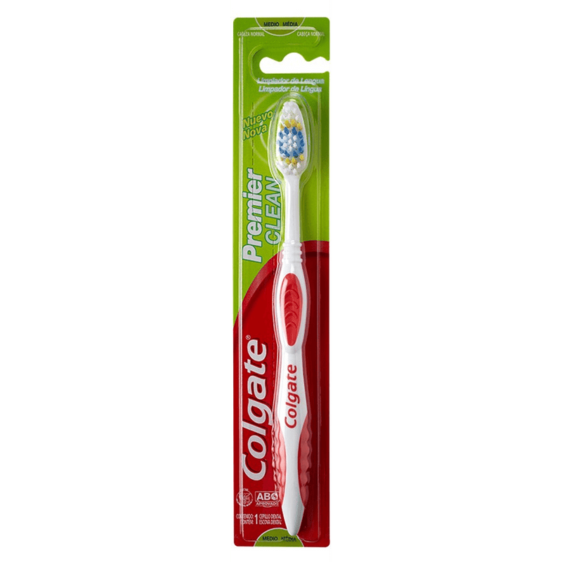 Cepillo Dental Colgate Premier Clean Medio