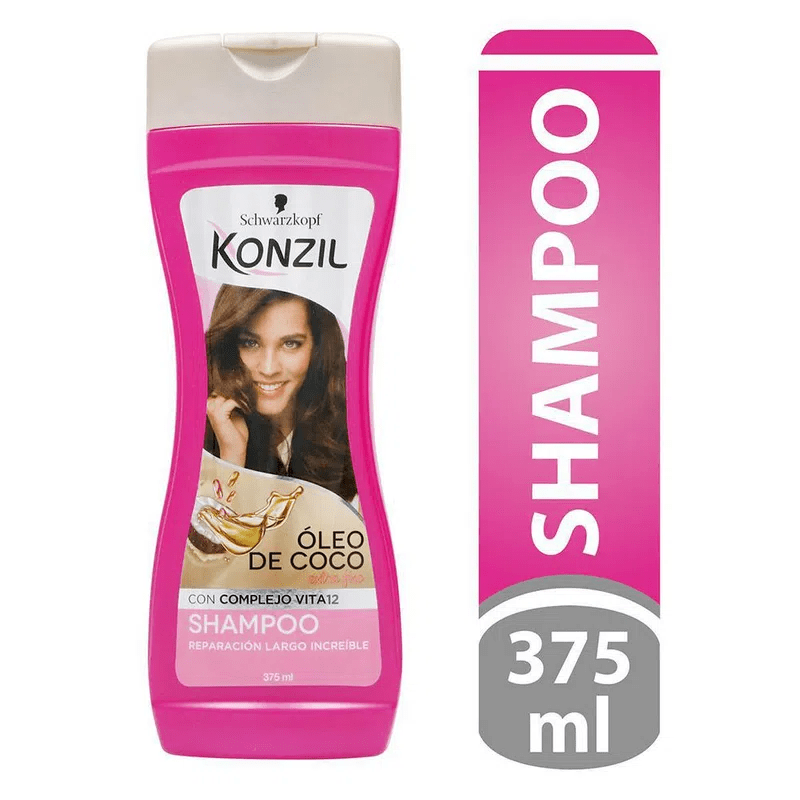 Shampoo Reparación Largo Increíble Konzil X 375 Ml