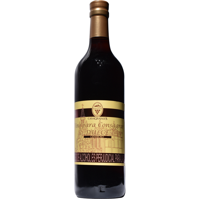 Vino Dulce para Consagrar Casa Grajales X 750 Ml