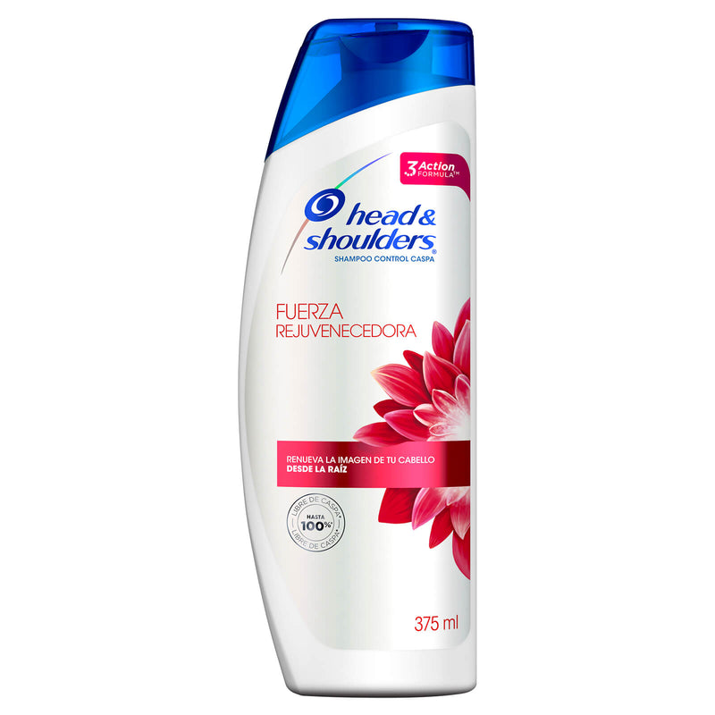 Shampoo Head Shoulders Fuerza Rejuvenecedora X 375 Ml