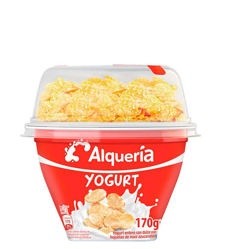 Yogurt Alquería con Hojuelas X 170 Gramos