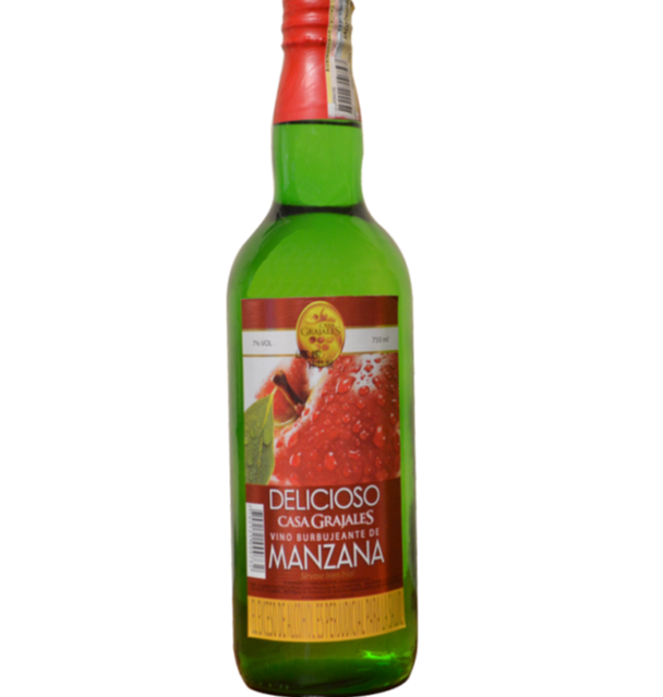 Vino Delicioso de Manzana Casa Grajales X 750 Ml