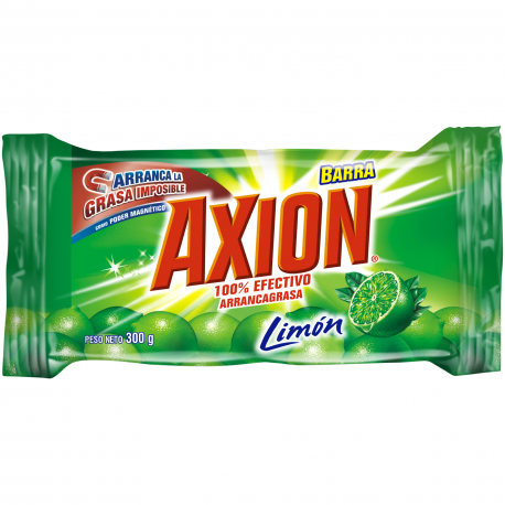 Jabón Axion Limón Barra X 300 Gramos