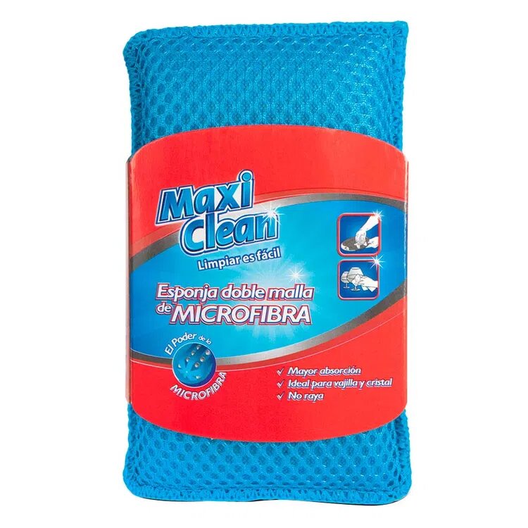 Esponja Maxi Clean Doble Malla Unidad