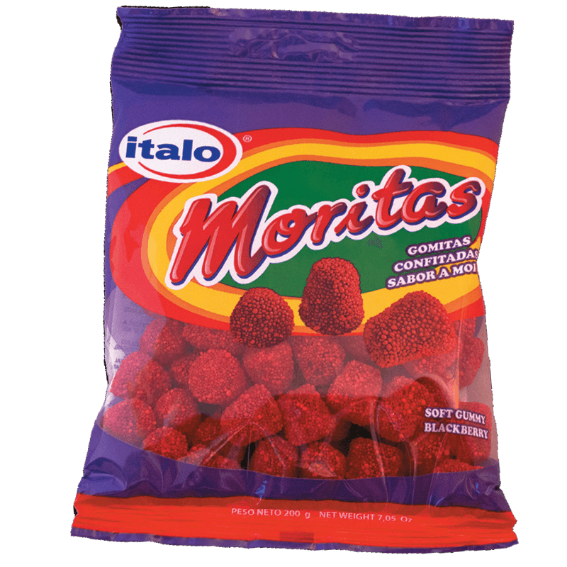 Moritas Confitadas Italo X 200 Gramos