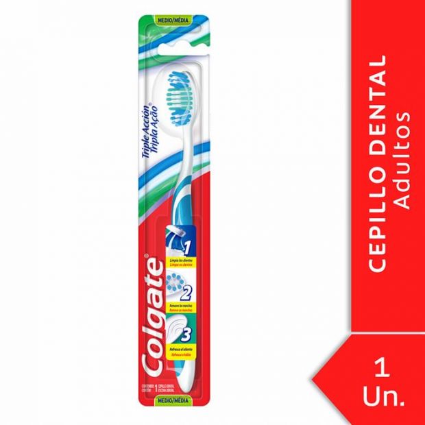 Cepillo Dental Colgate Triple Acción Medio