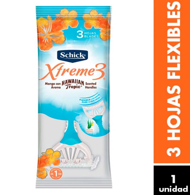 Maquina de Afeitar Schick Xtreme 3 Aroma Mango