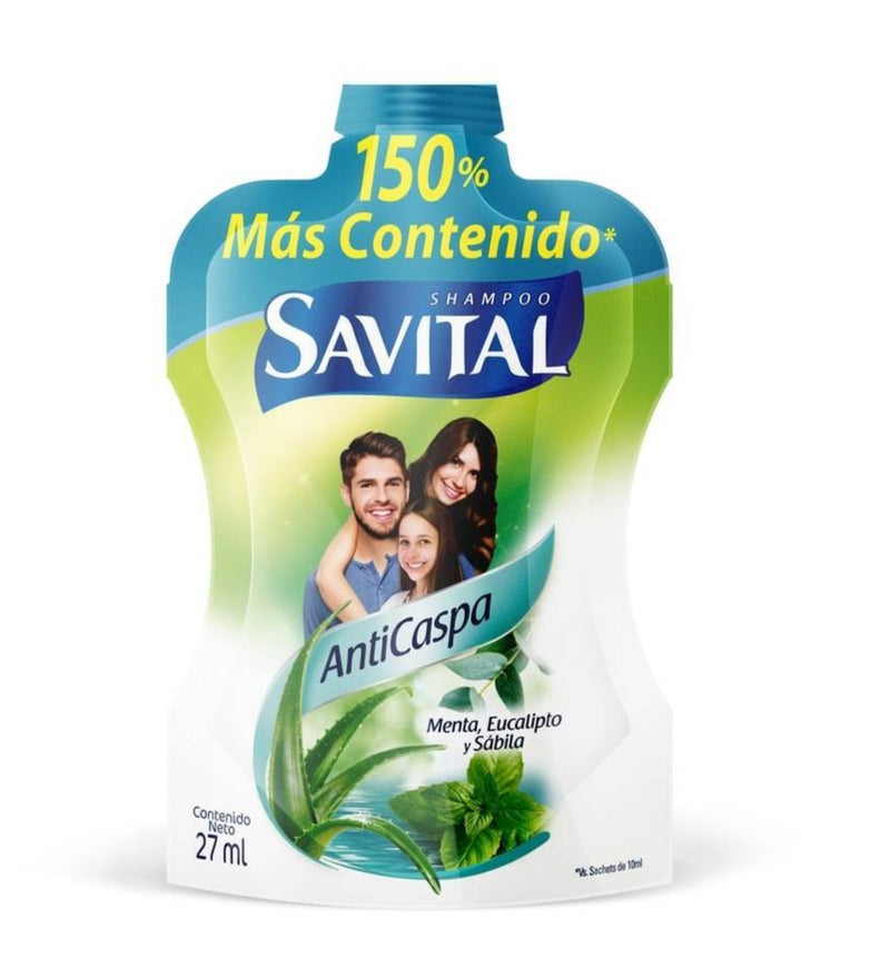 Shampoo Savital AntiCaspa Doy Pack X 350 Ml