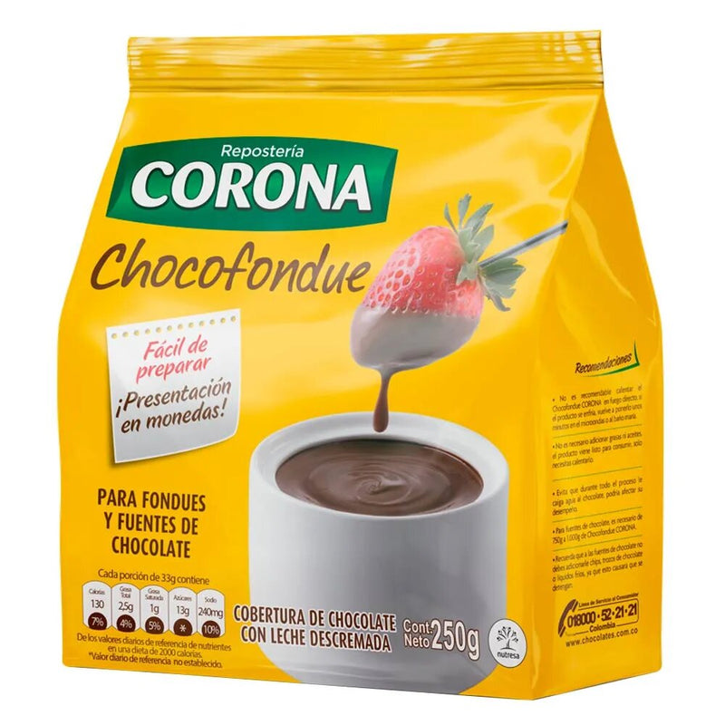 ChocoFondue Corona X 250 Gramos