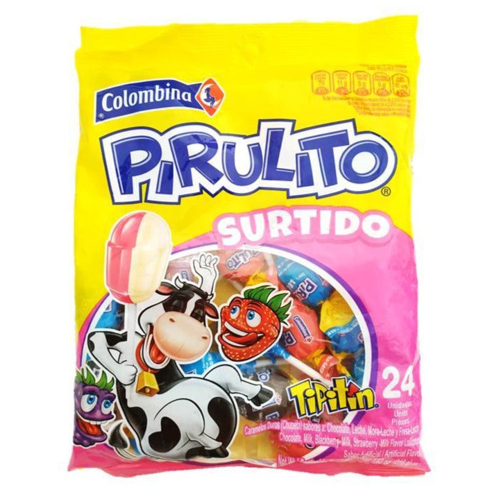 Pirulito Surtido X 24 Unidades