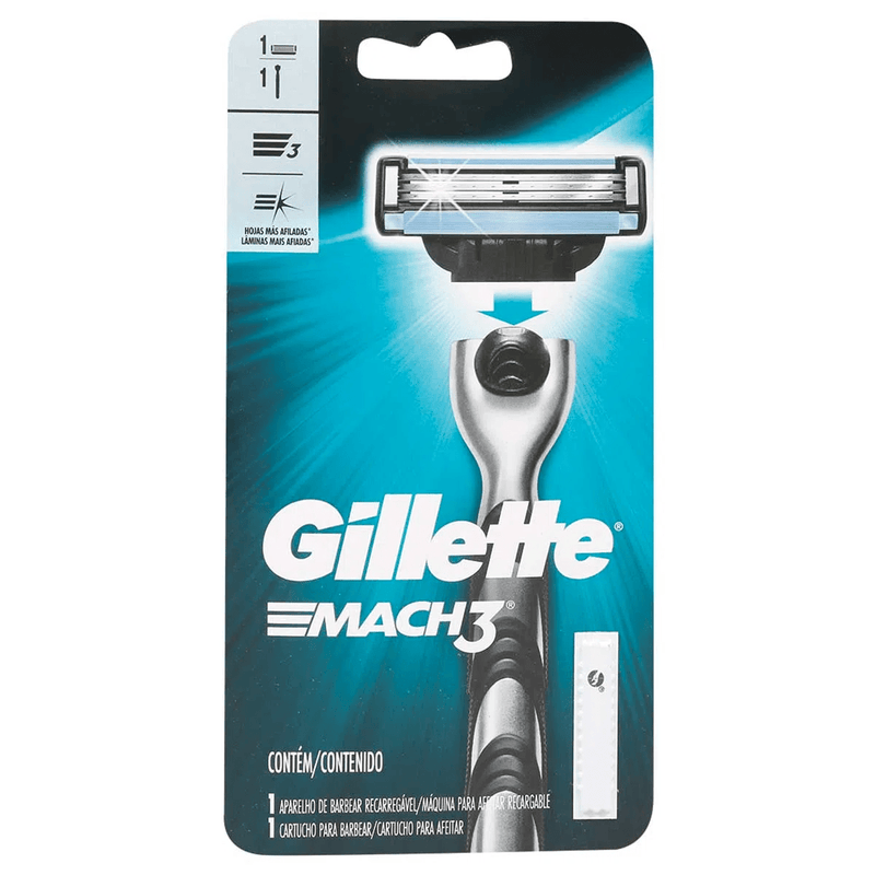 Maquina de Afeitar Gillette Mach3