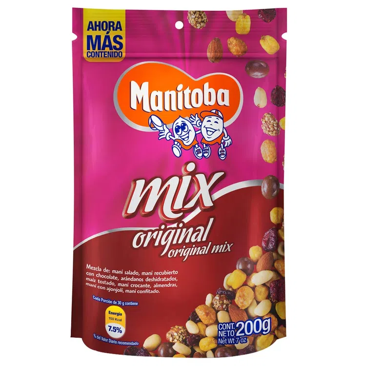 Mix Original Manitoba X 200 Gramos