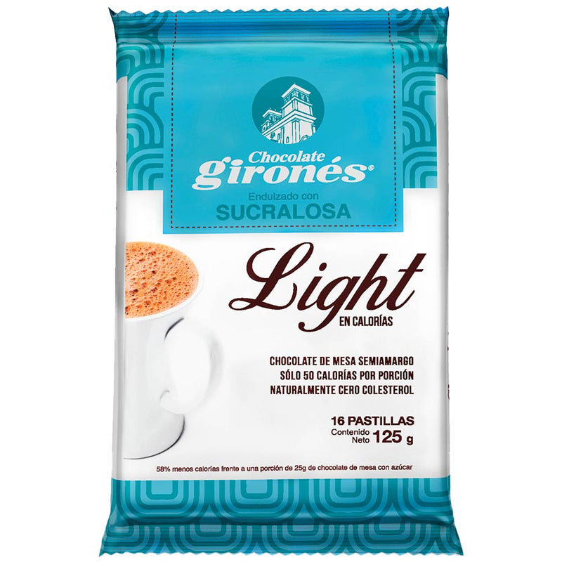 Chocolate Girones Light X 200 Gramos