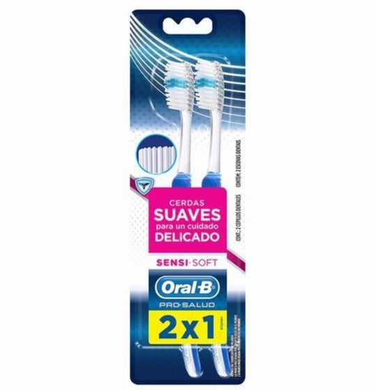 Cepillo Dental Oral B Sensi - Soft X 2 Unidades