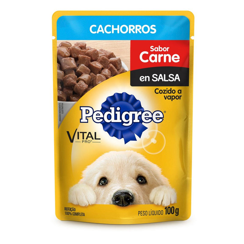 Pedigree Cachorros Carne Sobre x 100 gramos