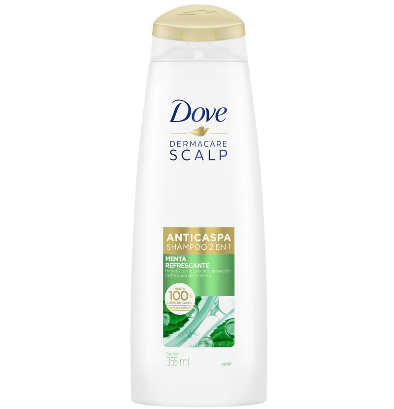 Shampoo Anticaspa 2 En 1 Dove X 400 Ml