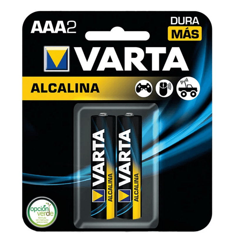 Pilas Varta Alcalina AA X 2 Unidades