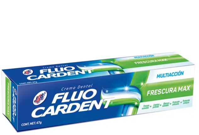 Crema Dental Fluo Cardent Frescura Max X 100 Gramos