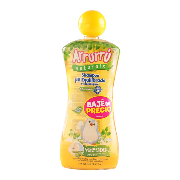 Shampoo Naturals Arrurrú X 400 Ml