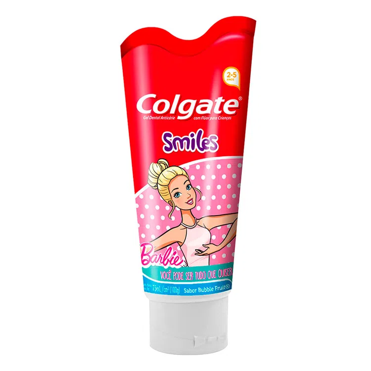 Crema Dental Colgate Barbie Sabor Loverly Fruits X 75 Ml