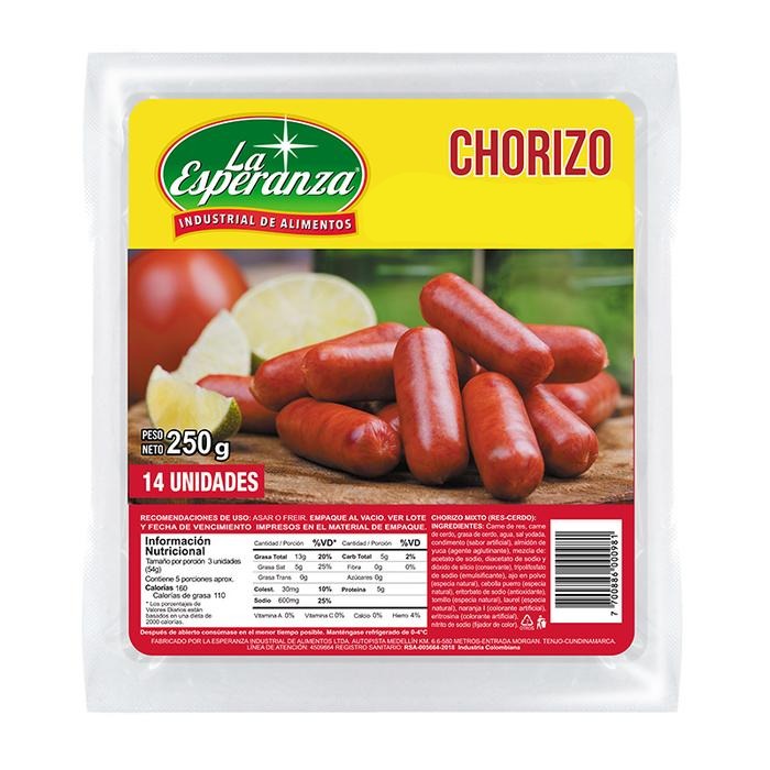 Chorizo Casero Corto La Esperanza