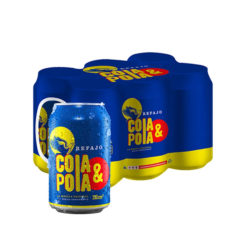 Cola Y Pola Six Pack X 330 Cm