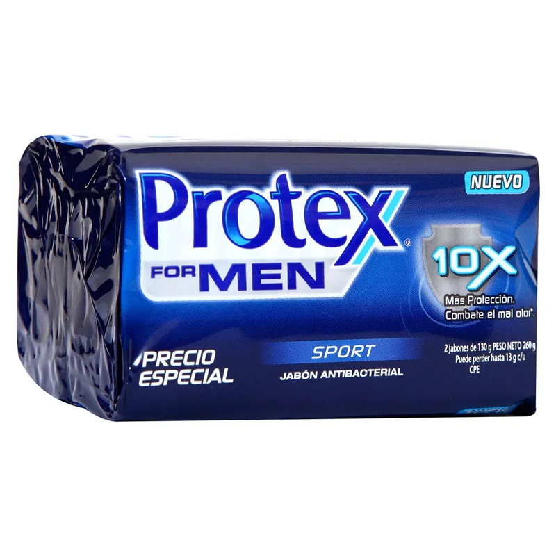 Jabón Protex For Men 120 Gramos X 2 Unidades