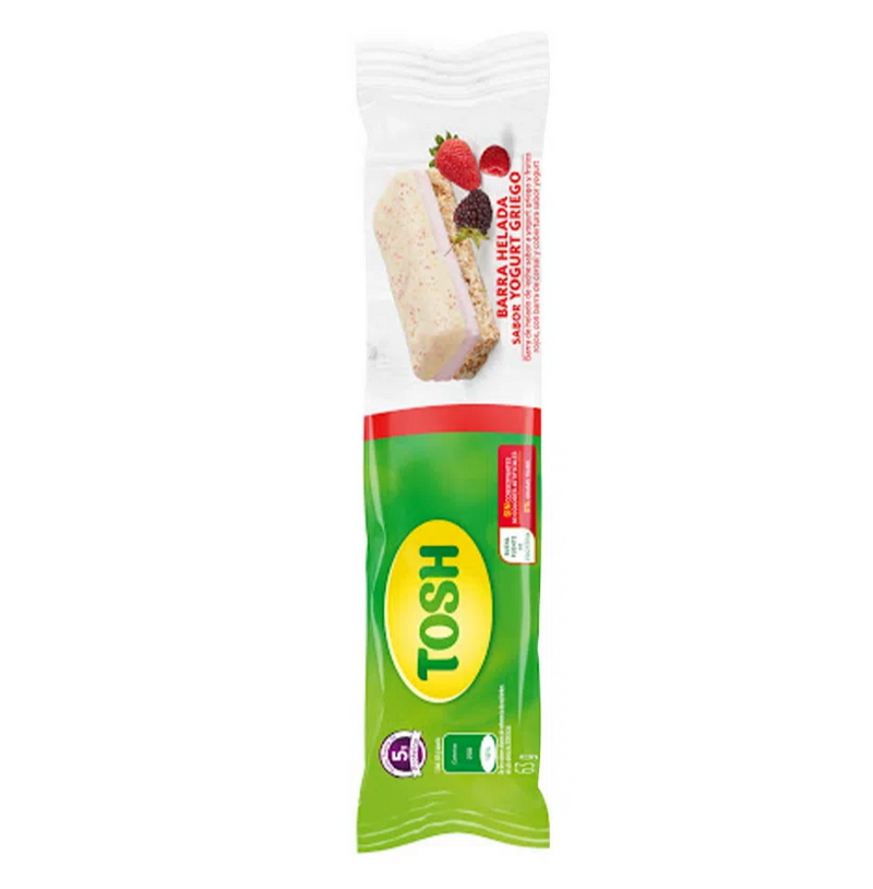Barra Helada Tosh Yogurt Griego X 75 Gramos