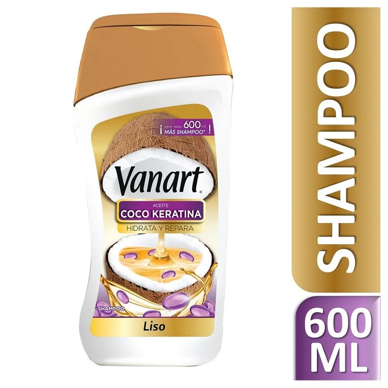 Shampoo Vanart Liso X 600 Ml