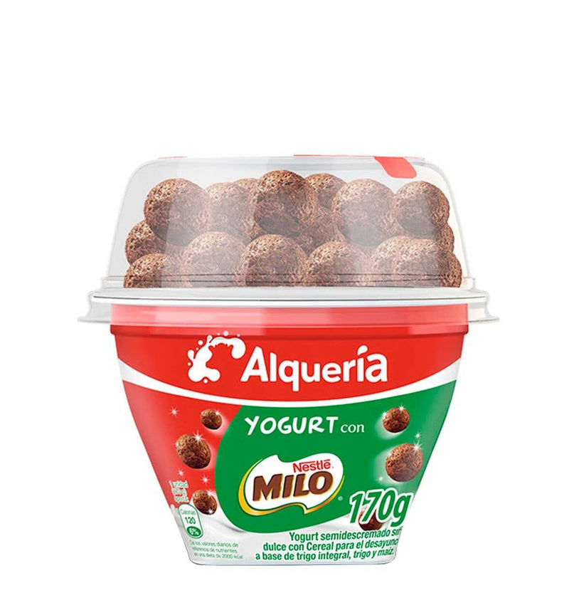 Yogurt con Milo Alquería x 170 Gramos