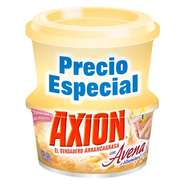 Crema Lavalozas Axion Avena y Vitamina E 2 Unidades X 450 Gramos