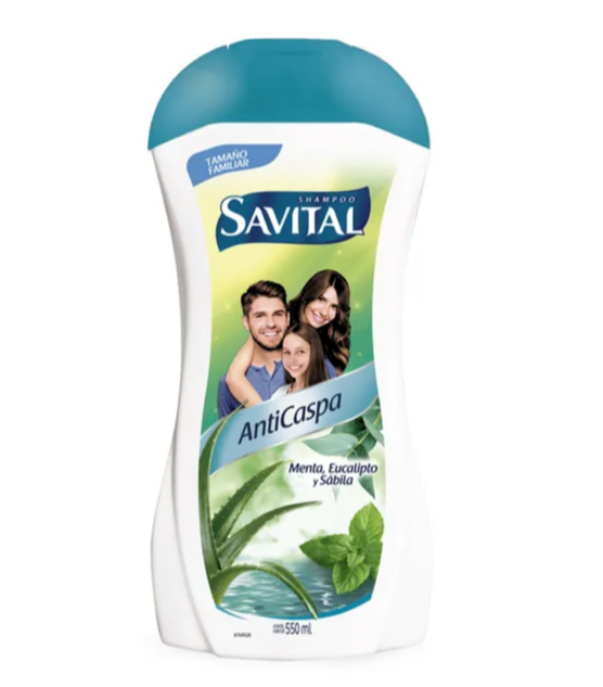 Shampoo Savital AntiCaspa X 550 Ml