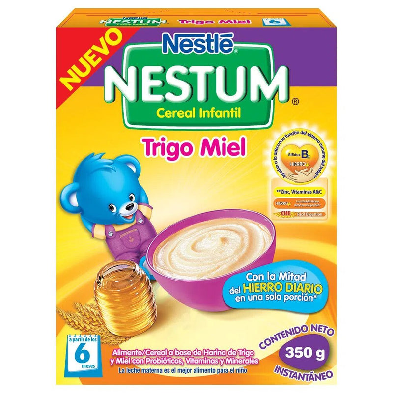 Cereal Infantil Nestum Trigo y Miel