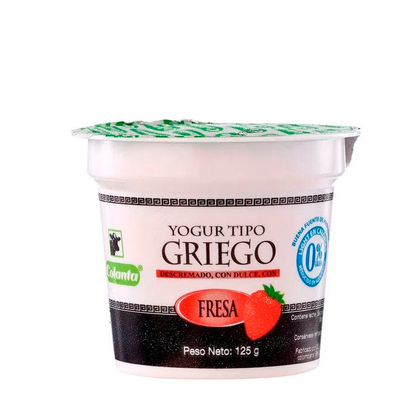 Yogurt Griego Colanta Multisabor X 125 Gramos