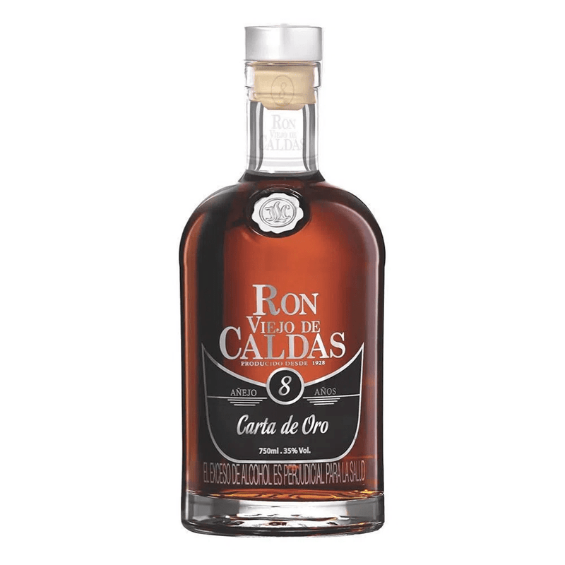 Ron Viejo de Caldas Añejo Carta de Oro X 750 Ml