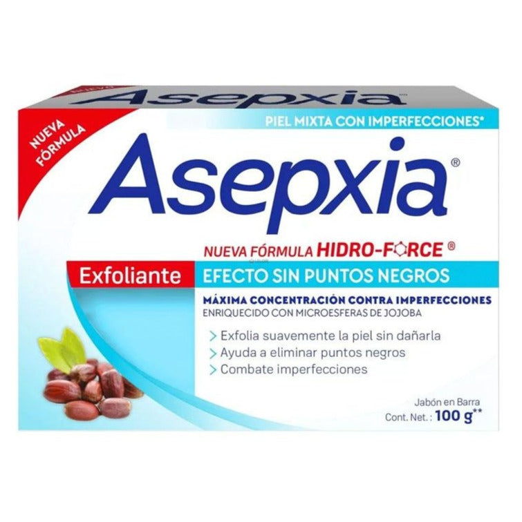 Jabón Asepxia Exfoliante X 100 Gramos