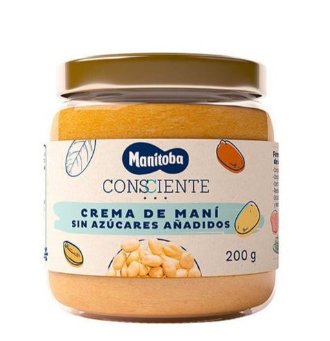 Crema de Mani sin Azúcar X 200 Gramos