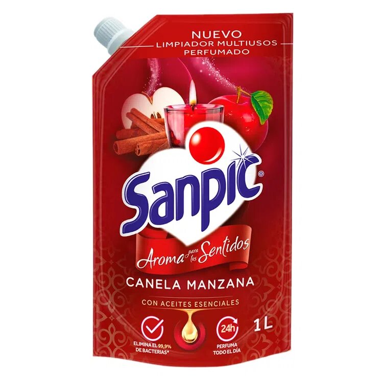 Limpia Pisos Sanpic Canela-Manzana