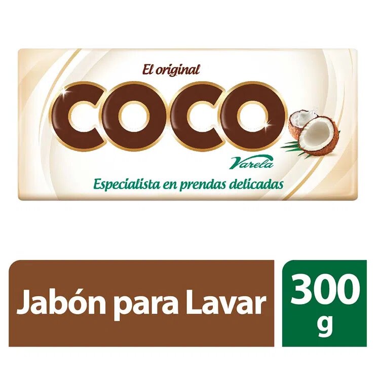 Jabón Coco Varela X 300 Gramos