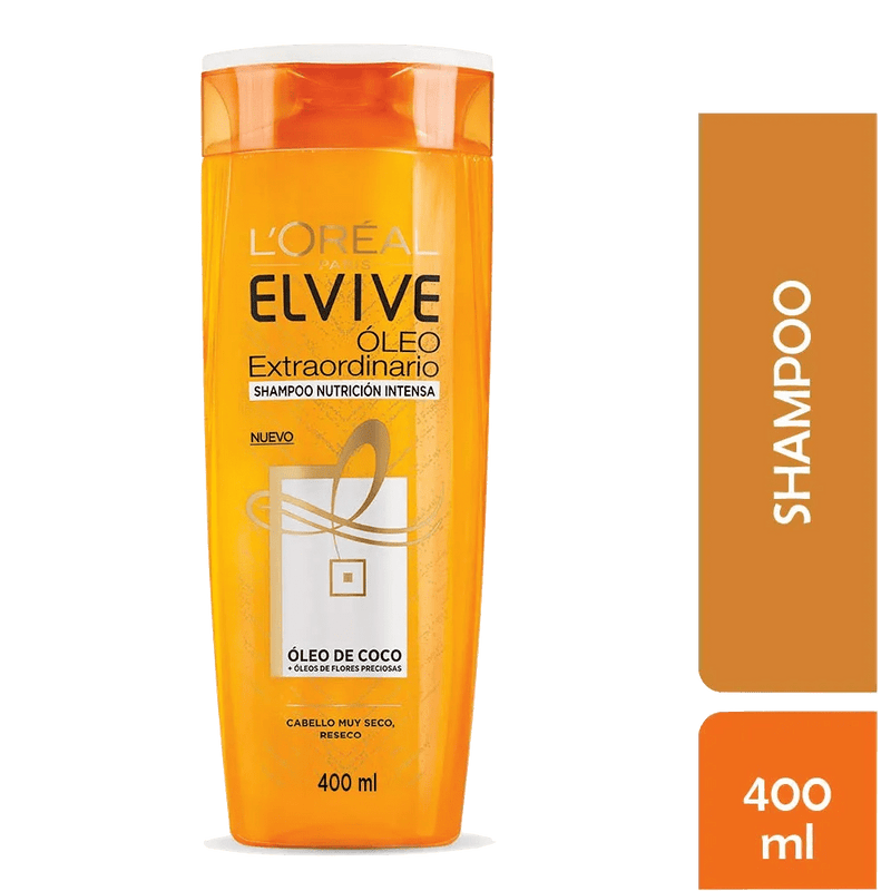 Shampoo Elvive Nutrición Intensa X 400 Ml